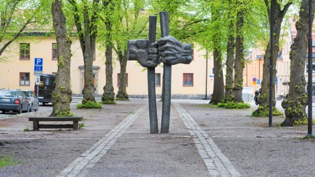 konstvandring, befrielsen, Olof Hellström