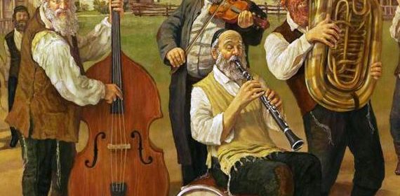 Lantligt ryskt klezmerband