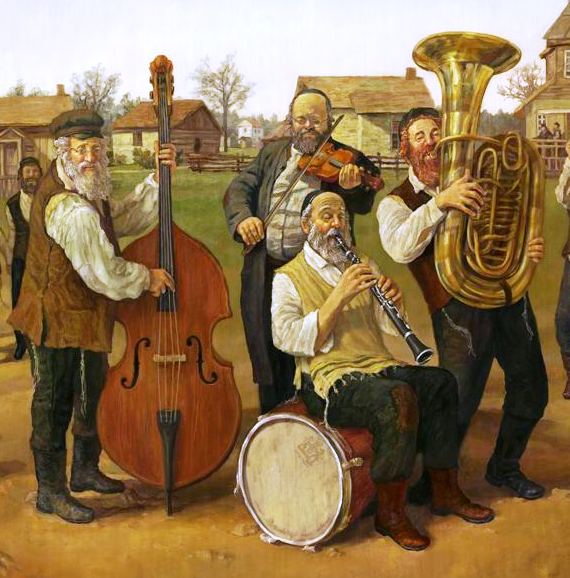 Lantligt ryskt klezmerband