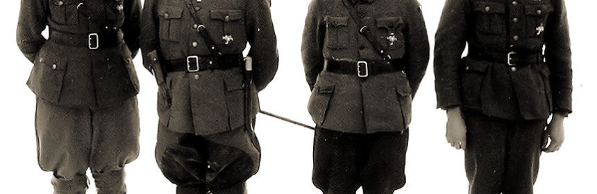 Fyra finska soldater under Andra världskriget