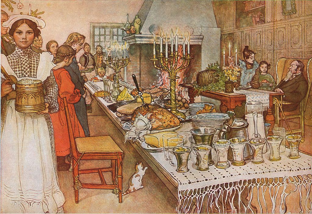 Jul enligt Carl Larsson