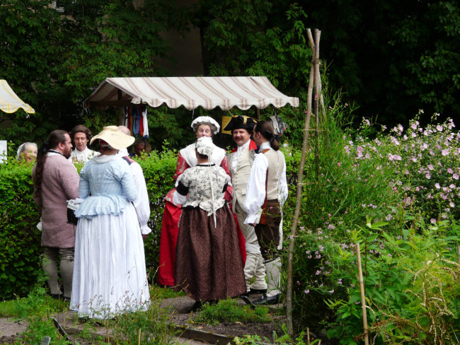 trädgård, 1700-tal,