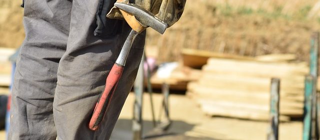 byggnadsarbetare, Bygglov - Enköpings bibliotek