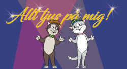 Allt ljus på mig (dekorativ bild)