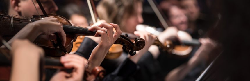 Konsert med Uppsala Paradorkester i Nannaskolans aula (dekorativ bild)