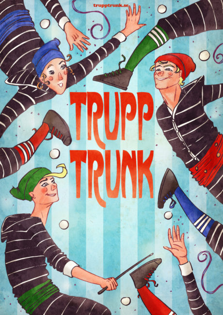 Trupp Trunk (dekorativ bild)