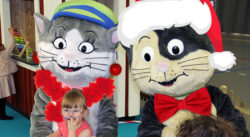 Julfoto (dekorativ bild)