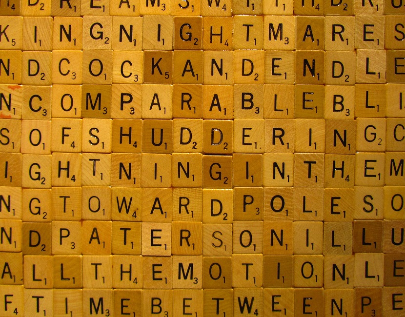 Orden på jobbet dyslexi (dekotiv bild)