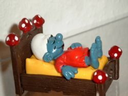 smurfar (dekorativ bild)