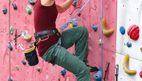 prova på klättring (dekorativ bild)